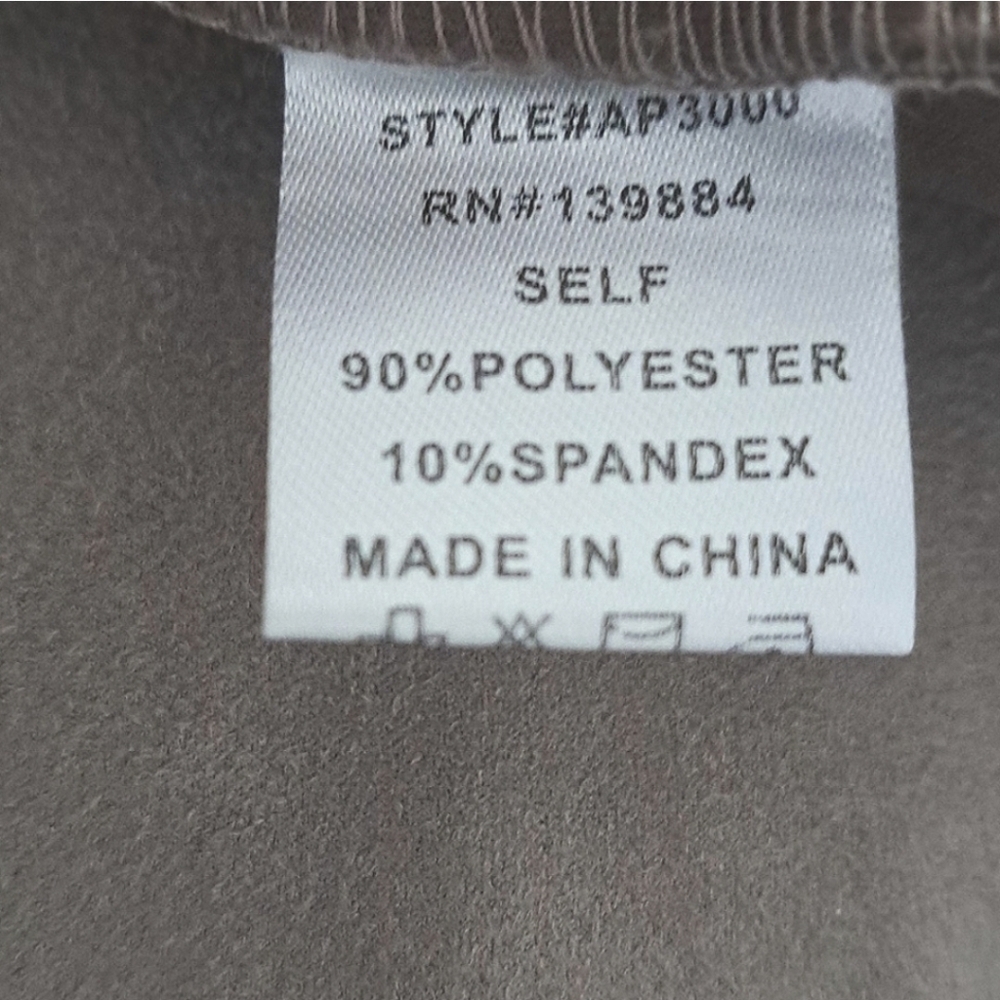 Forever 21 Tan Faux Suede Leggings Sleek and Stylish Size Large NWOT - Picture 5 of 15